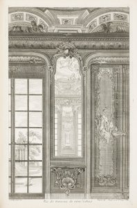 Vue des trumeaux du même Cabinet; Vue des trumeaux du même Cabinet, 3rd Plate